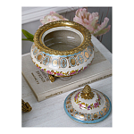 Шкатулка фарфоровая с цветочной росписью Eden Garden варинант исполнения - 6 | Loft Concept в Липецке