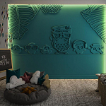 Барельеф OWLS варинант исполнения - 3 | Loft Concept в Липецке