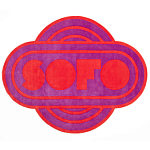 Дизайнерский ковер розовый Poltronova Sofo Rosancio Rug варинант исполнения - 1 | Loft Concept в Липецке