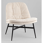 Кресло лаунж Tail молочный варинант исполнения - 1 | Loft Concept в Липецке