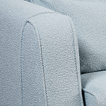 Диван Seldon с мягкими подушками голубое букле варинант исполнения - 2 | Loft Concept в Липецке