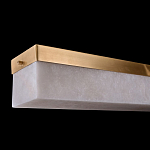 Подвесной светильник линейный из натурального камня Perfection of Geometry варинант исполнения - 3 | Loft Concept в Липецке