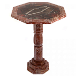 Кофейный стол из натуральных камней Лемезит и Яшма Natural Stone Tables варинант исполнения - 1 | Loft Concept в Липецке