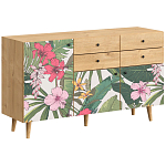 Буфет с принтом на дверцах Elise Cupboard варинант исполнения - 11 | Loft Concept в Липецке