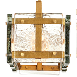 Люстра прямоугольная из толстого литого стекла Cast Glass варинант исполнения - 4 | Loft Concept в Липецке