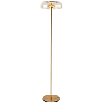 Торшер Blanton Amber Glass Brass Floor Lamp 30 варинант исполнения - 1 | Loft Concept в Липецке