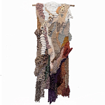 Тканый вручную абстрактный гобелен Коралловый риф Coral reef варинант исполнения - 4 | Loft Concept в Липецке