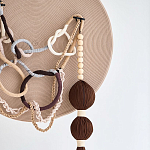 Круглое Дизайнерское Панно Дюна Round Panel Dune варинант исполнения - 1 | Loft Concept в Липецке