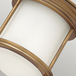 Потолочный светильник для ванных комнат с цилиндрическим стеклянным плафоном и одной лампой Hinkley варинант исполнения - 12 | Loft Concept в Липецке