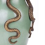 Фарфоровая ваза с декоративными змеями Eden Garden варинант исполнения - 4 | Loft Concept в Липецке