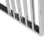 Столик журнальный с черной стеклянной столешницей Embodiment of Contemporary Art  варинант исполнения - 3 | Loft Concept в Липецке