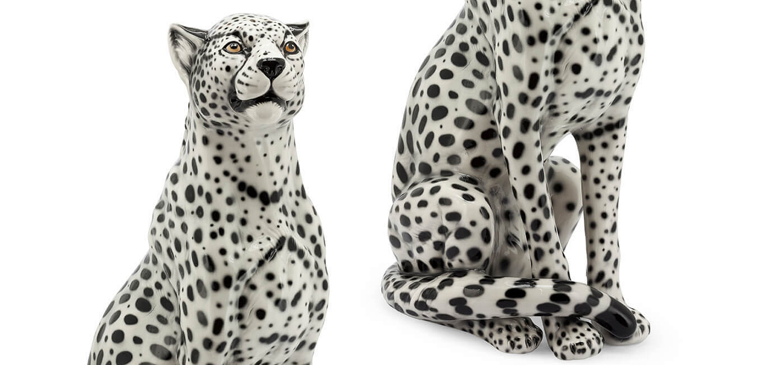 Аксессуар Гепард Abhika CHEETAH black and white Аксессуар Гепард Abhika CHEETAH black and white - Loft-Concept в Липецке