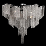 Люстра потолочная с металлическими цепочками Диаметр 99 см Atlantis Chain варинант исполнения - 1 | Loft Concept в Липецке