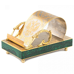 Подставка для телефона из натурального камня малахит Natural Stone Stand варинант исполнения - 2 | Loft Concept в Липецке