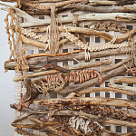 Большая Абстрактное Панно из веток и нитей Dryad Wall Art варинант исполнения - 2 | Loft Concept в Липецке