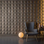 Гипсовая 3D панель с принтографией PM-104 варинант исполнения - 3 | Loft Concept в Липецке