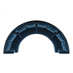 Дизайнерский модульный диван AUGUSTO Sofa варинант исполнения - 5 | Loft Concept в Липецке