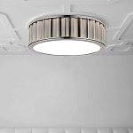 Потолочный светильник с гофрированным абажуром цвета графит Millennium варинант исполнения - 2 | Loft Concept в Липецке