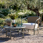 Садовое кресло с каркасом из стали Kenneth Chair варинант исполнения - 9 | Loft Concept в Липецке