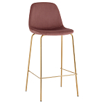 Барный стул на золотистых ножках VENDRAMIN Pink варинант исполнения - 1 | Loft Concept в Липецке