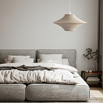 Подвесной вязаный бежевый светильник «Звезда Востока 01» варинант исполнения - 3 | Loft Concept в Липецке