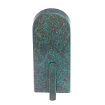 Часы подарочные погон полковник МВД из натурального камня Змеевик Military Clock варинант исполнения - 3 | Loft Concept в Липецке