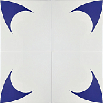 Дизайнерская плитка с узором Комета 2 варинант исполнения - 1 | Loft Concept в Липецке