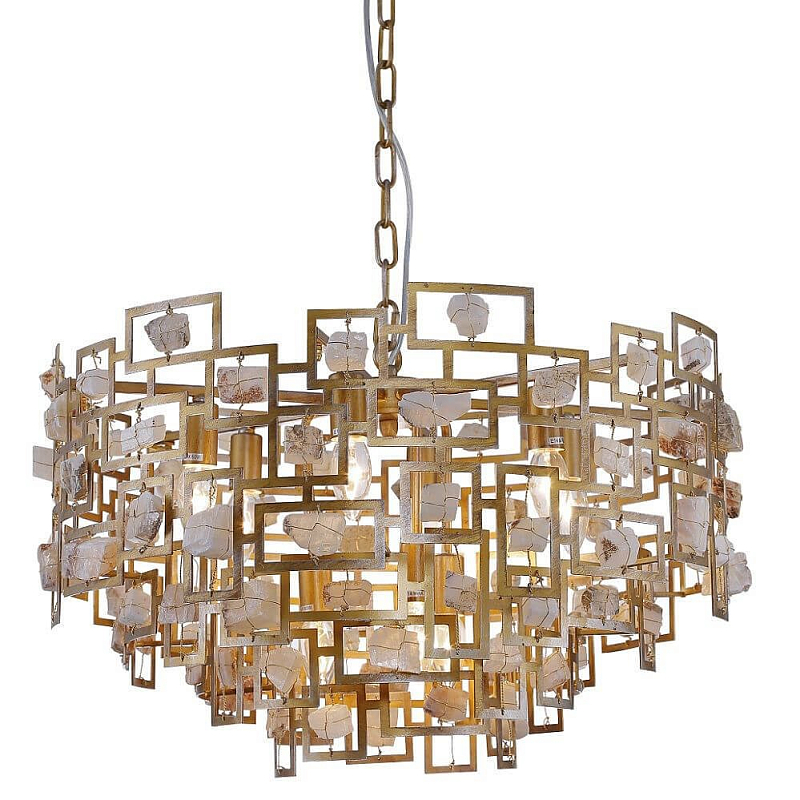 Люстра Maze Stones Chandelier Золотой в Липецке | Loft Concept 
