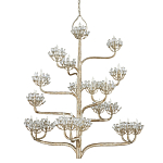 Люстра в виде растения Silver Flower Glade варинант исполнения - 3 | Loft Concept в Липецке