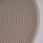 Аксессуар на стену диск из нитей Wall Decor White Thread Disc  варинант исполнения - 3 | Loft Concept в Липецке