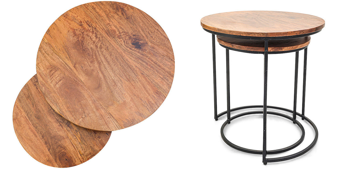 Комплект приставных столов Stafford Table darker Комплект приставных столов Stafford Table darker - Loft-Concept в Липецке