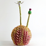 Статуэтка тропический фрукт Pandora Tropical Fruit Orange Two Flowers варинант исполнения - 1 | Loft Concept в Липецке