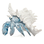 Статуэтка голубой рак с белой раковиной Marine Accessories варинант исполнения - 3 | Loft Concept в Липецке