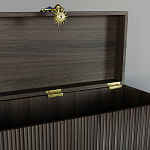 Большой дизайнерский Сундук Elsa Dreams Walnut варинант исполнения - 3 | Loft Concept в Липецке