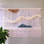 Панно-макраме «JUPITER» варинант исполнения - 1 | Loft Concept в Липецке