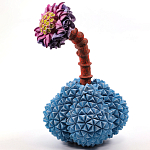 Статуэтка тропический фрукт Pandora Tropical Fruit Blue Pink Lilac Flower варинант исполнения - 2 | Loft Concept в Липецке