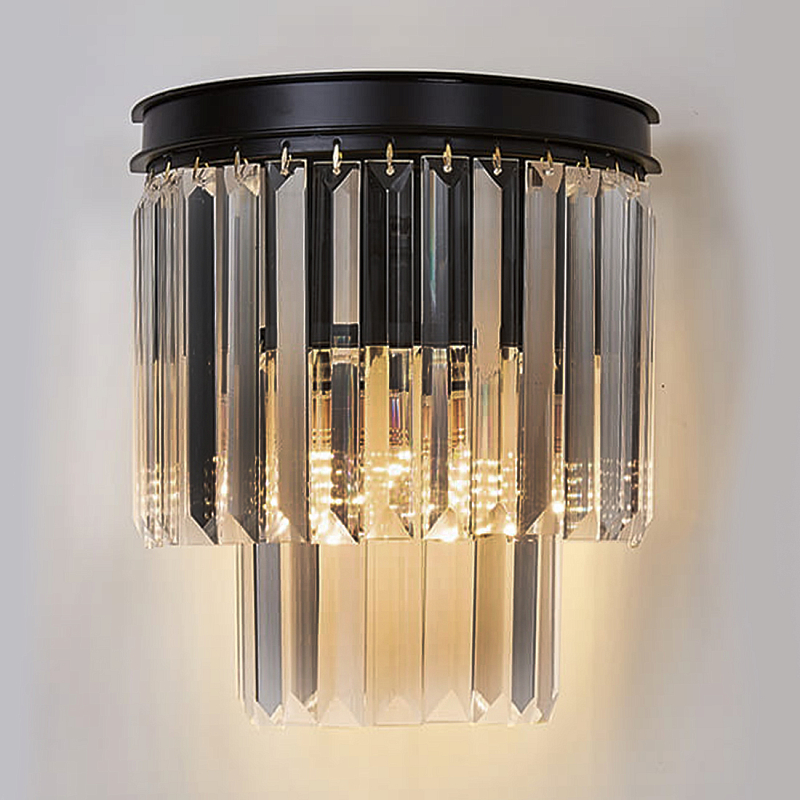 Бра Odeon Smok and Amber crystal  Янтарь (Amber) Стекло Смок в Липецке | Loft Concept 