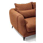 Диван в гостиную Portree Sofa Терракотовый букле варинант исполнения - 4 | Loft Concept в Липецке