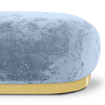 Длинный овальный пуф Ambrose Soft Oval Pouf варинант исполнения - 4 | Loft Concept в Липецке