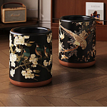 Мусорное ведро в китайском стиле Flower Trash Can варинант исполнения - 1 | Loft Concept в Липецке