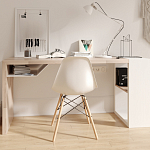 Письменный стол прямоугольный с полочкой под столешницей EcoComb варинант исполнения - 4 | Loft Concept в Липецке