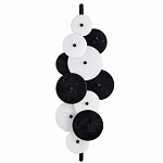 Бра светодиодное из черно-белых дисков Contrast Sample варинант исполнения - 4 | Loft Concept в Липецке