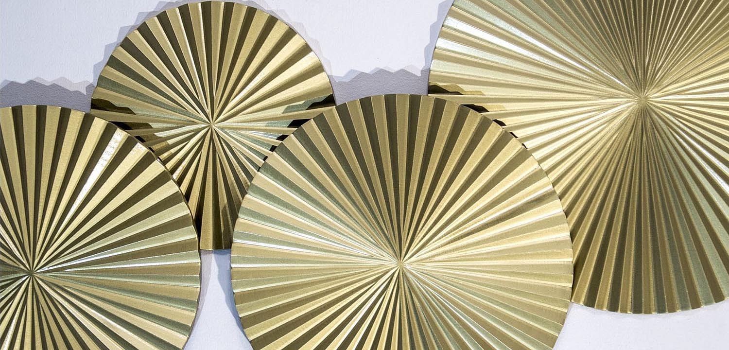 Арт-объект Apollo Gold Wall Plaque Disc 4 Арт-объект Apollo Gold Wall Plaque Disc 4 - Loft-Concept в Липецке