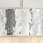 Люстра круглая с подвесками из текстурированного стекла молочного цвета Hinkley варинант исполнения - 6 | Loft Concept в Липецке