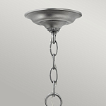 Подвесной светильник с прозрачным стеклянным цилиндрическим плафоном в классическом стиле на цепи Hinkley варинант исполнения - 18 | Loft Concept в Липецке