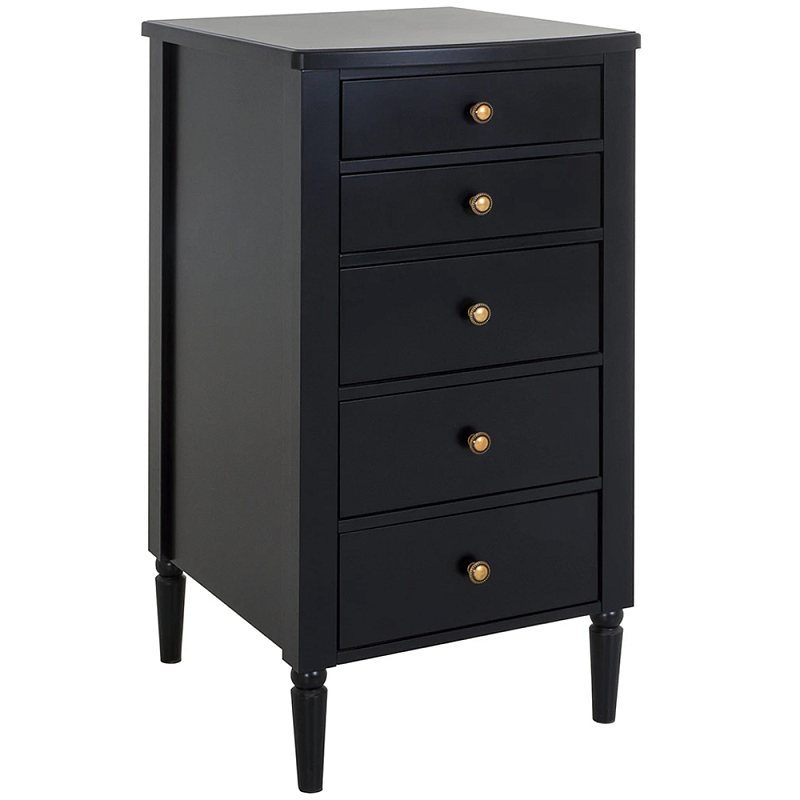 Комод с ящиками Amsterdam Черный в Липецке | Loft Concept 