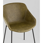 Стул Ashby экокожа зелёный варинант исполнения - 3 | Loft Concept в Липецке