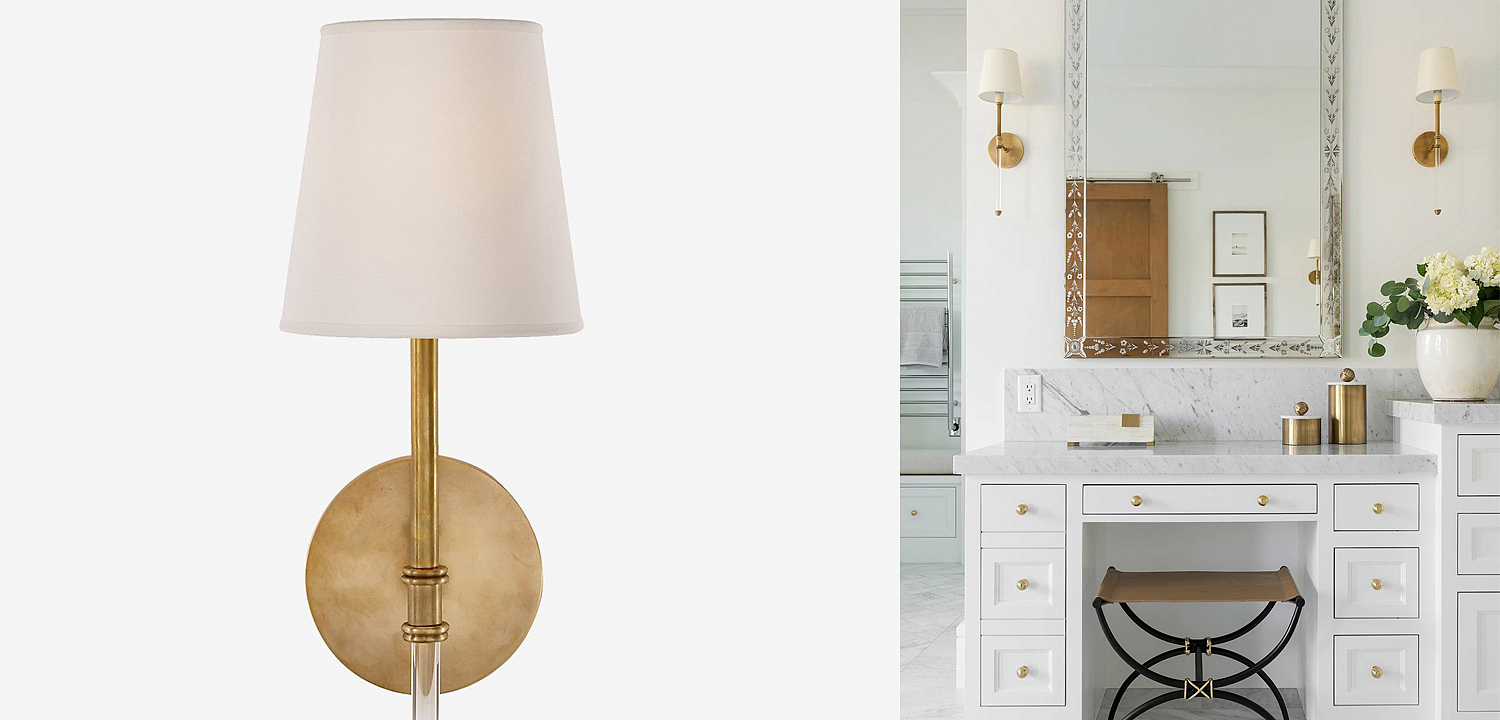 Бра Natale Sconce Brass Бра Natale Sconce Brass - Loft-Concept в Липецке