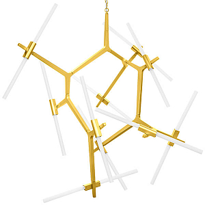 Люстра Агнес Chandelier Gold 20