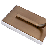 Торшер с белым тканевым абажуром на мраморном основании Cconcise варинант исполнения - 2 | Loft Concept в Липецке